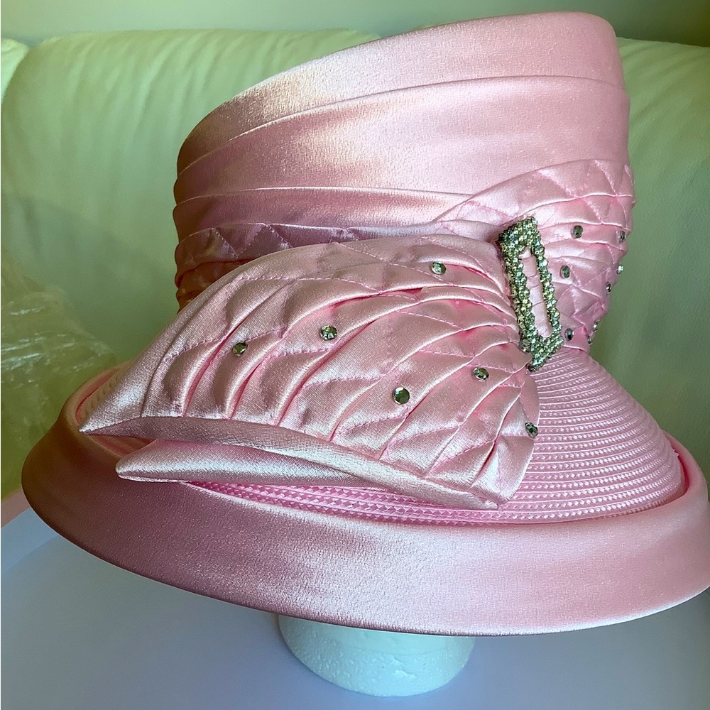 Church Hat - Baby Pink